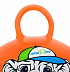 Мяч-попрыгун, для фитнеса (фитбол) Starfit Тигренок с ручкой GB-402 55 см orange Мяч-попрыгун, для фитнеса (фитбол) Starfit Тигренок с ручкой GB-402 55 см orange