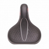 Седло Velo комфорт VL-6362 эластомерное black 6-156362