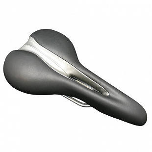 Велоседло Velo с пневмо-демпфером grey VL-3249