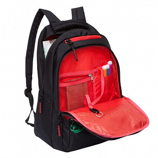 Рюкзак для мальчика GRIZZLY RU-931-2 black/green