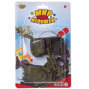 Набор YAKO "Армия" инерционные танк и машина, пушка К88723