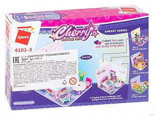 Конструктор Qman "Спальная комната Эбби"  4101-3