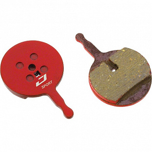 Тормозные колодки Jagwire Mountain Sport Disc Pad Avid BB5, red, BWD1001