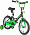 Велосипед Novatrack Strike 14" (2020) 143STRIKE.BKG20 black/green