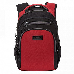 Рюкзак школьный GRIZZLY RB-150-4 /3 black/red