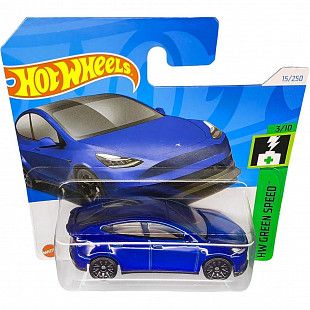 Машинка Hot Wheels Базовой коллекции Tesla Model Y (5785 HTB80) mainline 2024