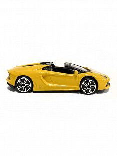 Машинка Bburago 1:43 Lamborghini Aventador LP700-4 Roadster (18-30000/18-30249) yellow