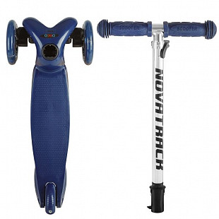Самокат-кикборд Novatrack Disco-kids Dark Blue 120H.DISCOKIDS.DBL7