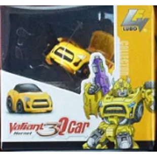 Трансформер Lubo Valiant Q Car J8028 yellow