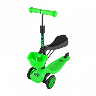 Самокат-беговел Tech Team Sky Scooter New green