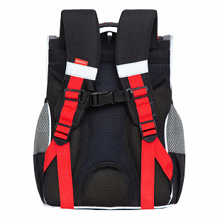 Рюкзак школьный с мешком GRIZZLY RAm-185-9 /1 black