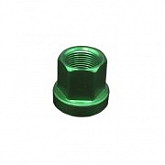 Гайка колеса TBS 14мм M14-NUT green ZTB98153