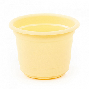 Горшок цветочный Полесье Ксения №4 1.25л 73631 Yellow