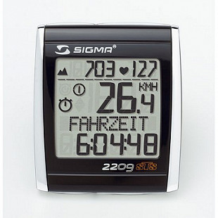 Велокомпьютер Sigma BC 2209HR plus STS 38977
