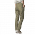 Ветрозащитные брюки женские Jack Wolfskin Lakeside Pants W khaki