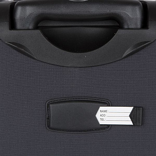 Чемодан малый Polar Р3021 20" 2-ой black