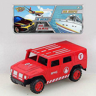 Инерционная машина YAKO МЧС 01 серия "На земле, В небе, На море" В95569