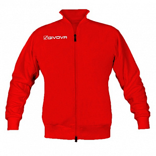 Утепленная мастерка мужская Givova Citta' New Ma011 red