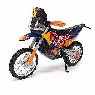 Мотоцикл Bburago 1:18 KTM 450 Rally 2019 (Dakar Rally) (18-51000/18-51086)