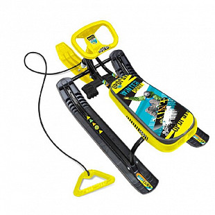 Снегокат Nika Тимка спорт 1 Winter sport ТС1/С black/yellow
