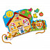 Игра-шнуровка с липучками Vladi Toys Домик друзей VT5303-01