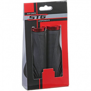 Грипсы STG HL-G202 140 мм Х68701-5 Black/Red