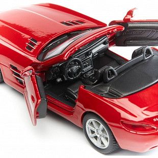 Коллекционная машина Bburago 1:32 Mercedes-Benz SLS AMG Cabrio (18-43035) Red