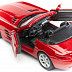 Коллекционная машина Bburago 1:32 Mercedes-Benz SLS AMG Cabrio (18-43035) Red