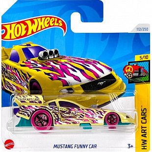 Машинка Hot Wheels Базовой коллекции Mustang Funny Car 112/250 (5785 HTD55)