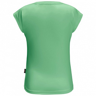 Футболка детская Jack Wolfskin Zebra T Girls spring green