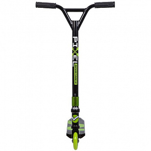 Самокат Novatrack Pixel Black/Green 100A.PIXEL.BGR7