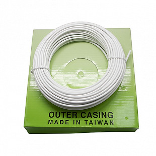 Рубашка троса TBS 5 мм бухта 30м white ZTB98780