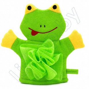 Перчатка для ванной Baby Planet Лягушонок 0мес+ (8414)