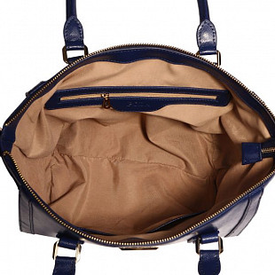 Женская сумка из кожи Pola 9005 dark blue