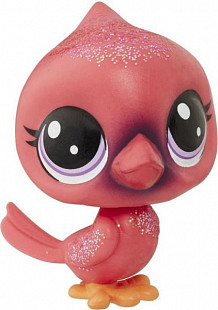 Кукла Littlest Pet Shop Красный кардинал Cardi Crimsongl (B9832 A8229)