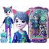 Кукла Enchantimals Котик Коул и питомец Коготь (HNT59)