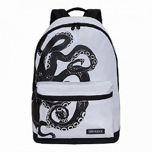 Городской рюкзак GRIZZLY RQ-007-5 /2 white/black