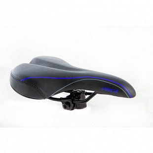 Велоседло Vinca VP 6183 blue lines