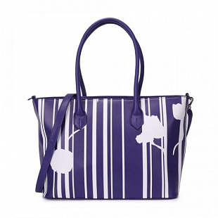 Женская сумка Ors Oro DW-860 purple/white