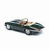 Машинка Bburago 1:18 Jaguar E Cabriolet 1961 (18-12046) green