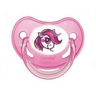 Пустышка Canpol babies Силиконовая Ортодонтическая Сказка 6-18 мес 22/504 Pink