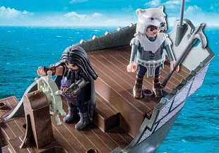Игровой набор Playmobil Драконы: Драконий корабль викингов 9244