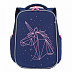 Рюкзак школьный GRIZZLY RG-165-1 /3 blue/fuchsia