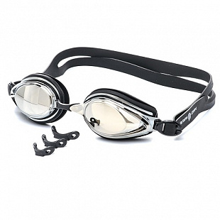 Очки для плавания Mad Wave Techno Mirror II black