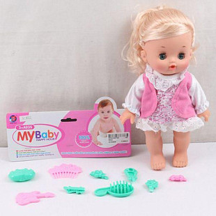 Кукла Shenzhen Toys My Baby с аксессуарами M522