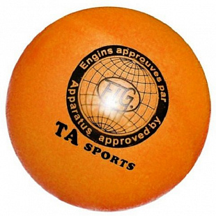 Мяч для художественной гимнастики Indigo d15 300 гр orange