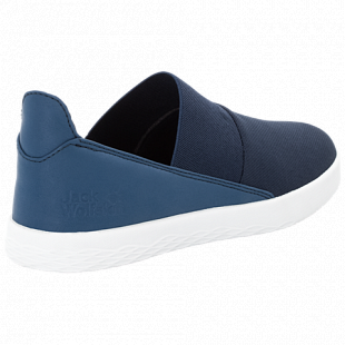 Полуботинки женские Jack Wolfskin Auckland Slipper Low W midnight blue