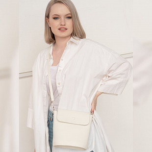 Сумка женская Ors Oro OMS-0180 white