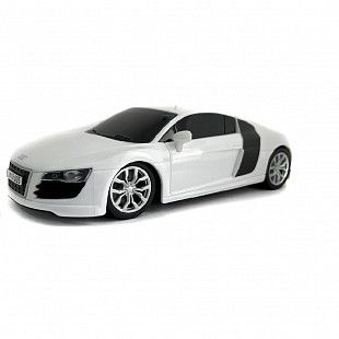 Радиоуправляемая машина Maisto 1:24 Promotion-Ауди R8 V10 2009 (81064) white/black