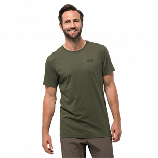 Футболка мужская Jack Wolfskin Rebel T M woodland green